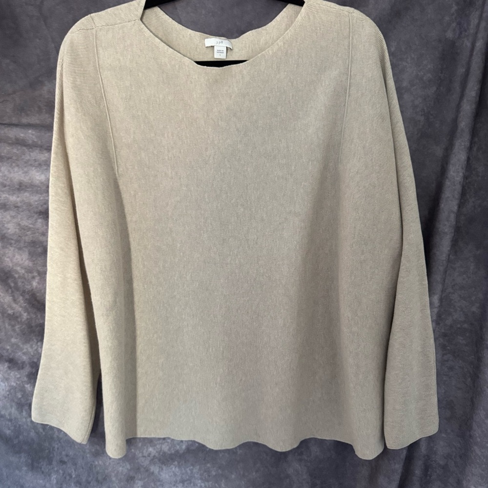 J. Jill Cream Sweater